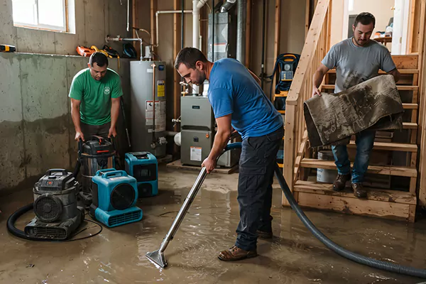Basement Flood Cleanup Moreno Valley
