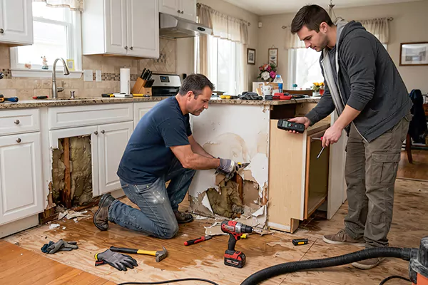 Kitchen Water Damage Repair Moreno Valley