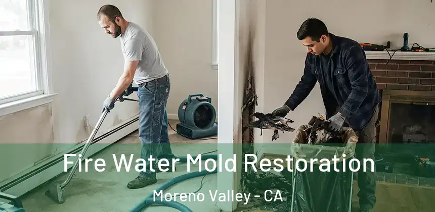 Fire Water Mold Restoration Moreno Valley - CA