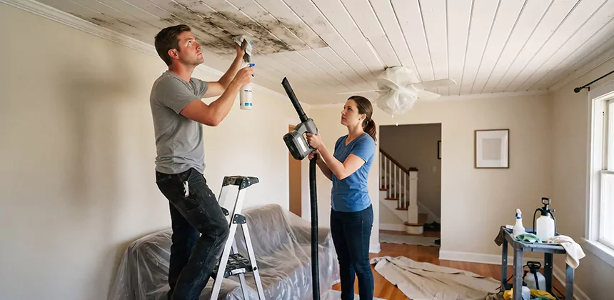 Ceiling Mold Treatment in Moreno Valley
