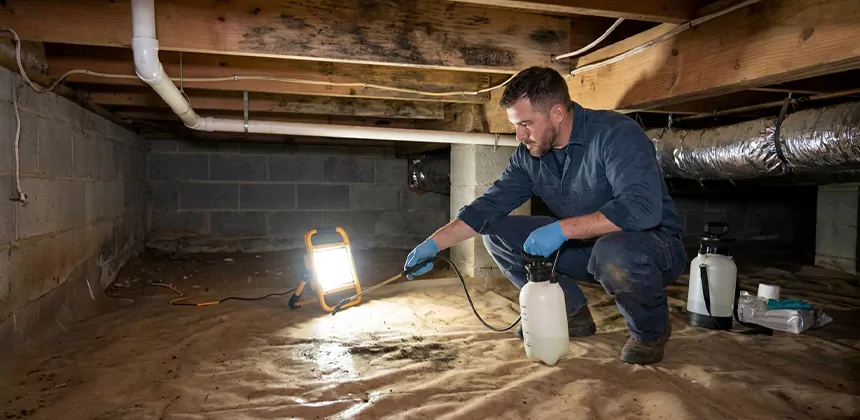 Crawl Space Mold Treatment in Moreno Valley