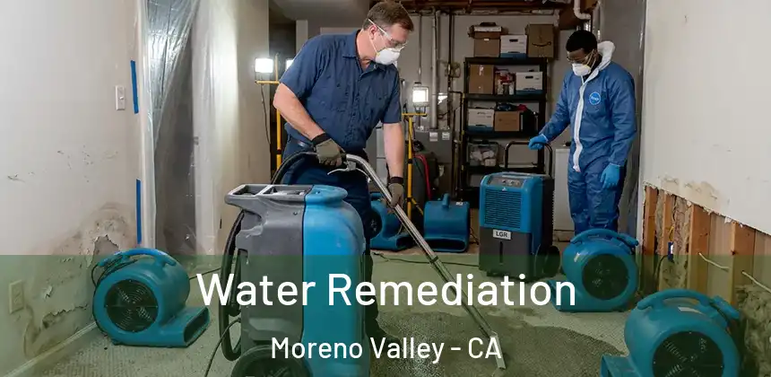 Water Remediation Moreno Valley - CA